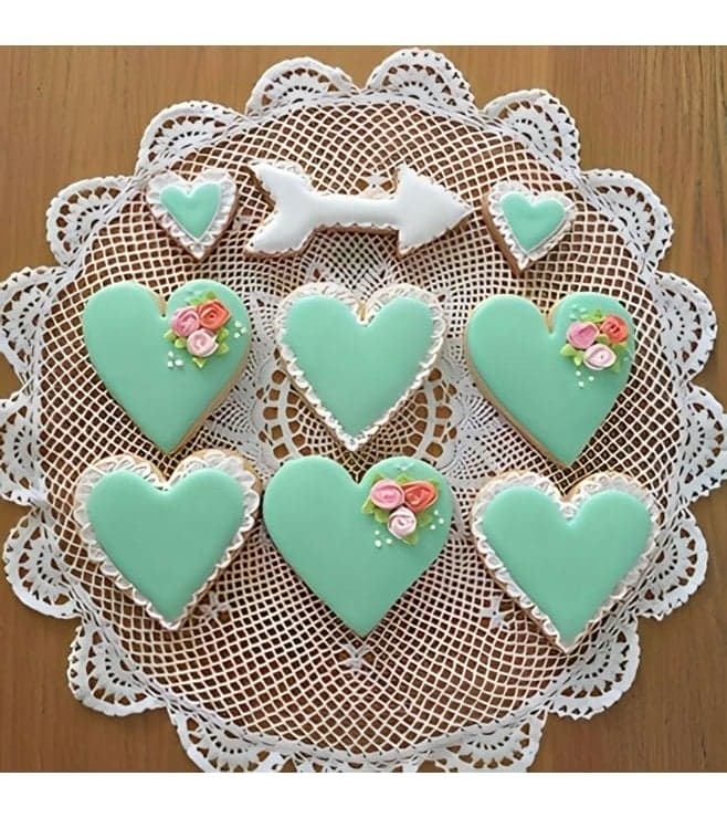 Precious Heart Cookies