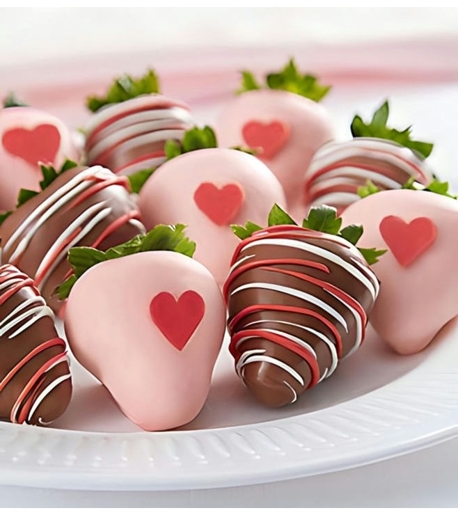 Valentine's Romance Dipped Strawberries