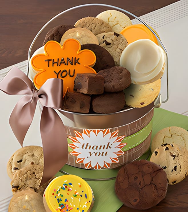 Thanks Treats Pail, Gift Baskets