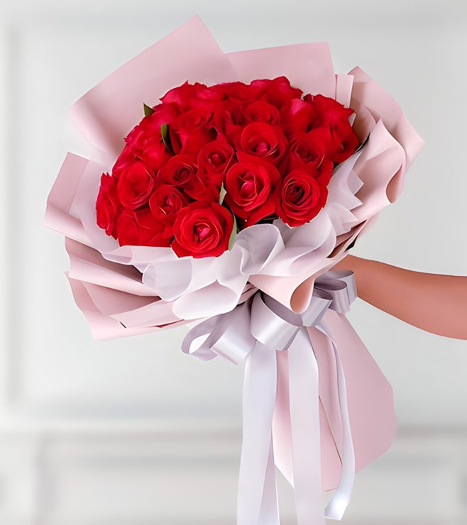 Rosy Fragrance Bouquet, Valentine's Day