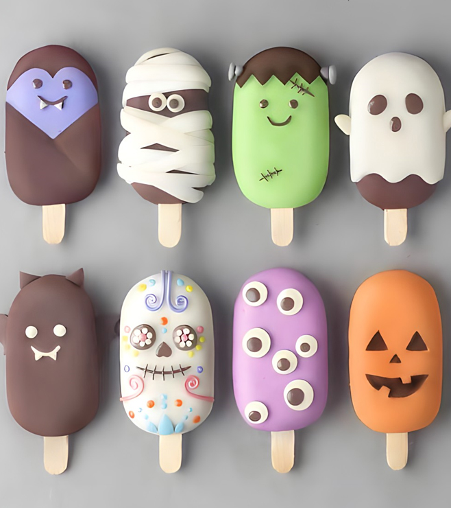 Hauntingly Delicious Cakesicles, Halloween