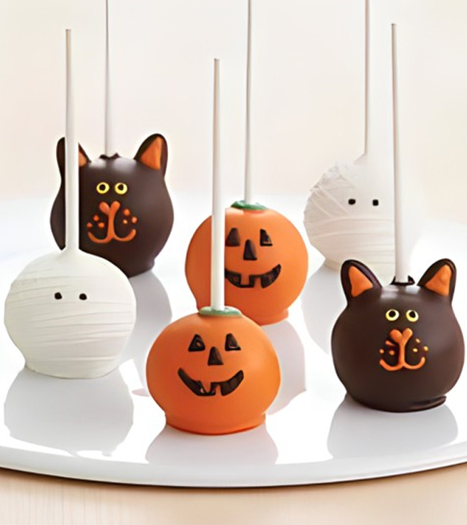 Eerie Eclairs Cake Pops, Halloween