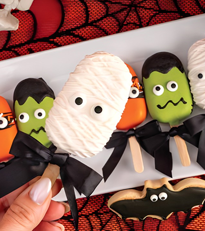 Monster Mash Cakesicles, Halloween