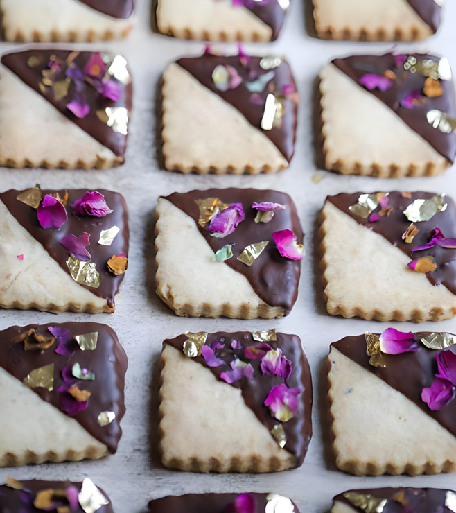 Chocolatey Shortbread Cookies, Diwali