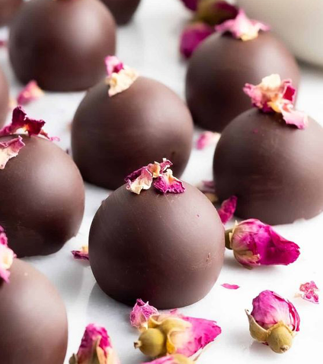 Rose Petal Bliss Truffles