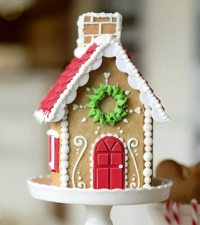 Gleaming Gingerbread House, Christmas Cakes