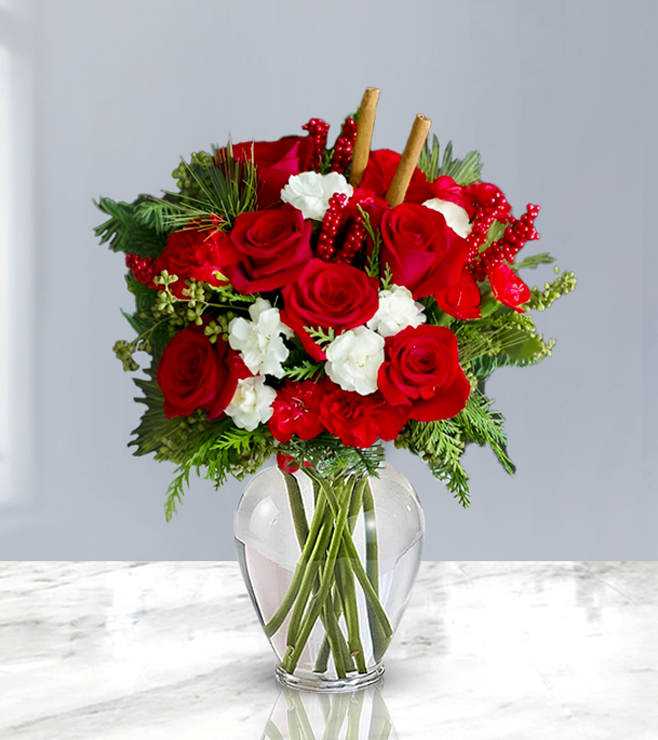 Holly Jolly Christmas Bouquet, Christmas Gifts