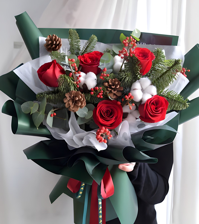 Christmas Fantasy Bouquet, Christmas Gifts