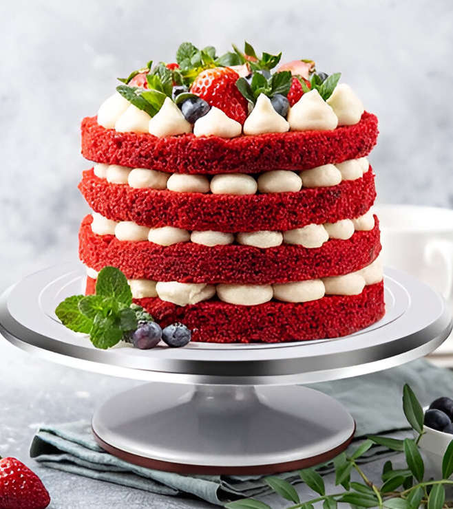 Luscious Red Velvet Cake