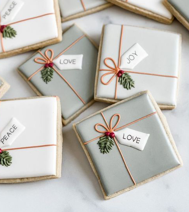 Wrapped Up Cookies, New Year Gifts