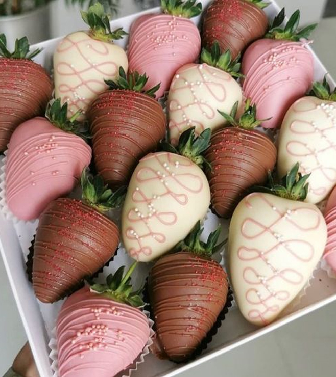 Gourmet Dipped Strawberries, New Year Gifts