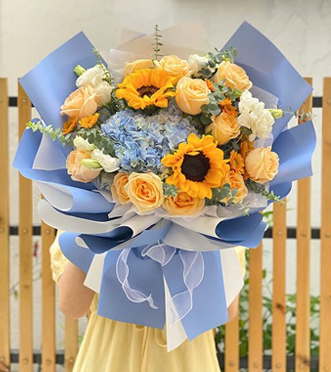 Blooming Sunny Day Bouquet, Ramadan Gifts