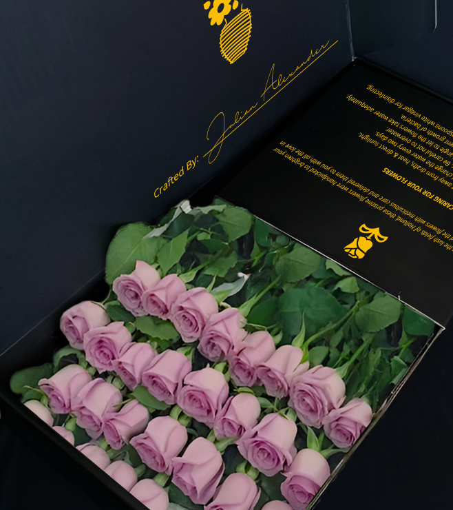 Elegant Enchantment Rose Box, Mother's Day