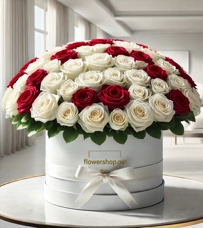 Elegance in Rose Hatbox