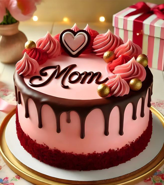 Blushing Love Cake
