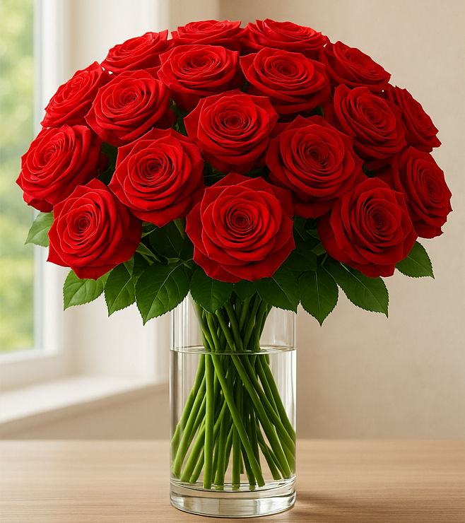 Timeless Red Roses