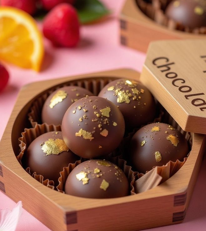 Golden Meltaways Truffles