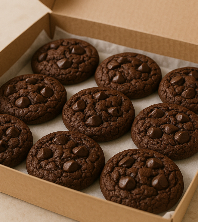 Double Chocolate Chip Cookies
