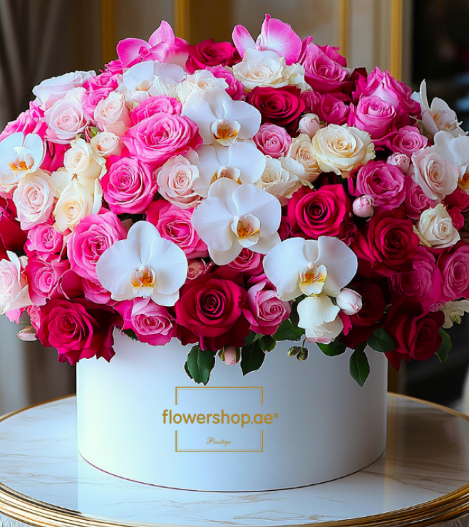 Orchid Rose Elegance