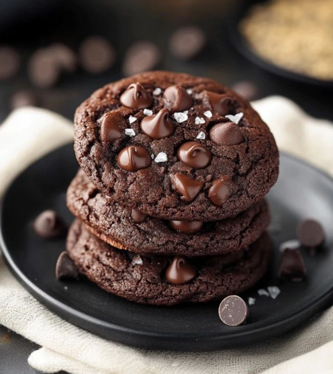 Double Chocolate Chip Cookies