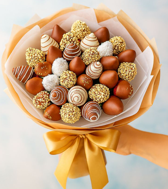 Golden Berry Bouquet