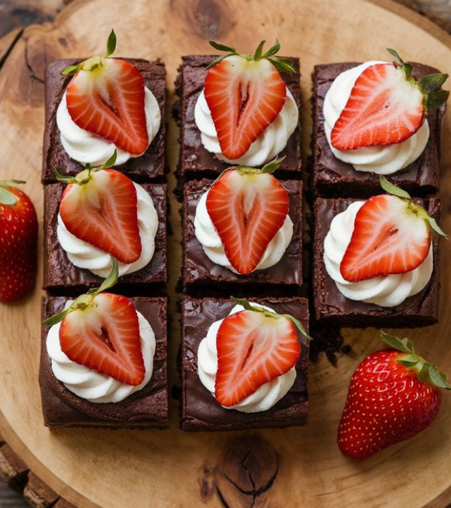 Berry Bliss Brownies