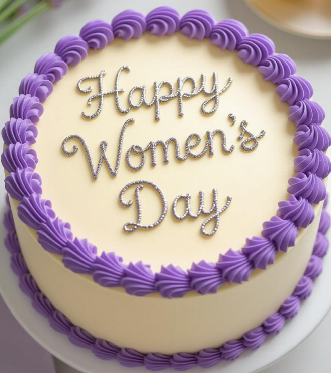 Royal Women's Day Cake
