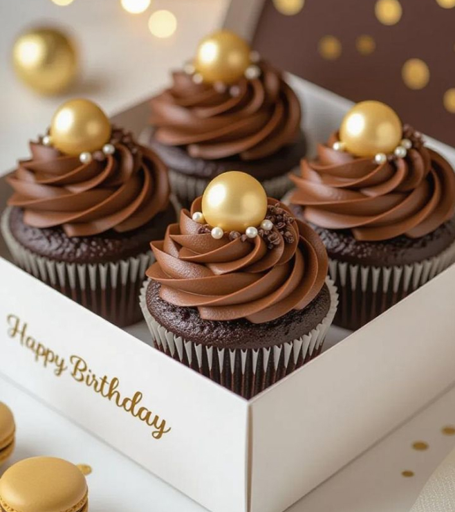 Regal Chocolate Charm Cupcakes