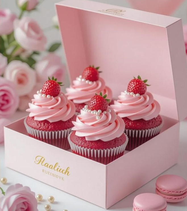 Pink Symphony Swirl Cupcakes