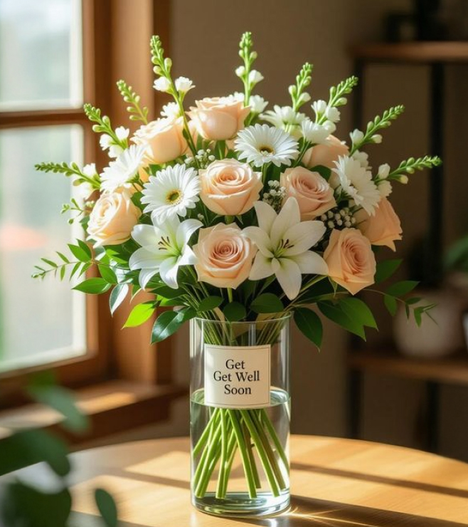 Fresh Greetings Arrangement, Flowers Fresh Greetings Arrangement, Flowers