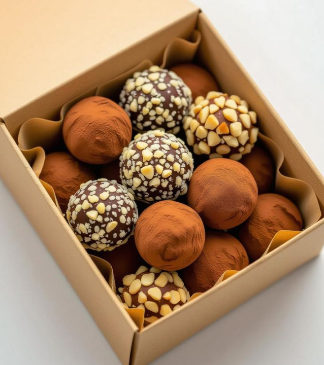 Mixed Belgian Chocolate Truffles, Chocolate Truffles