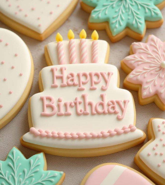 Pastel Dreamscape Cookies, Cookies