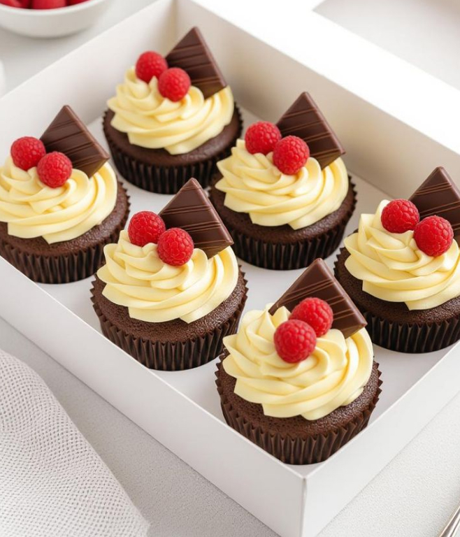 Raspberry Aria Cupcakes