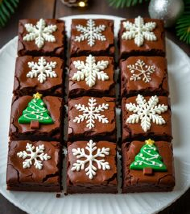 Twilight Swirl Brownies