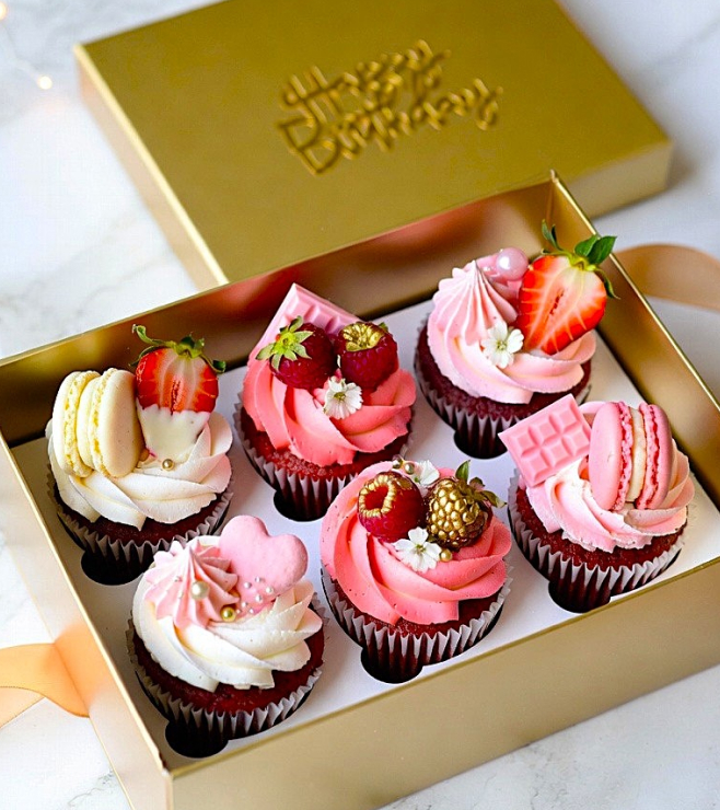 Garden Berry Cupcakes, Cupcakes