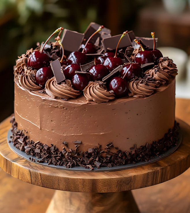 Chocolate Cherry Cake