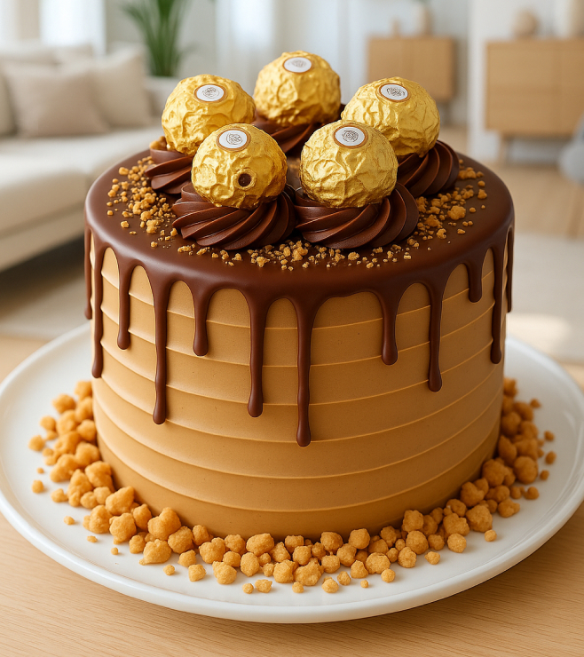 Hazelnut Crown Delight, Cakes