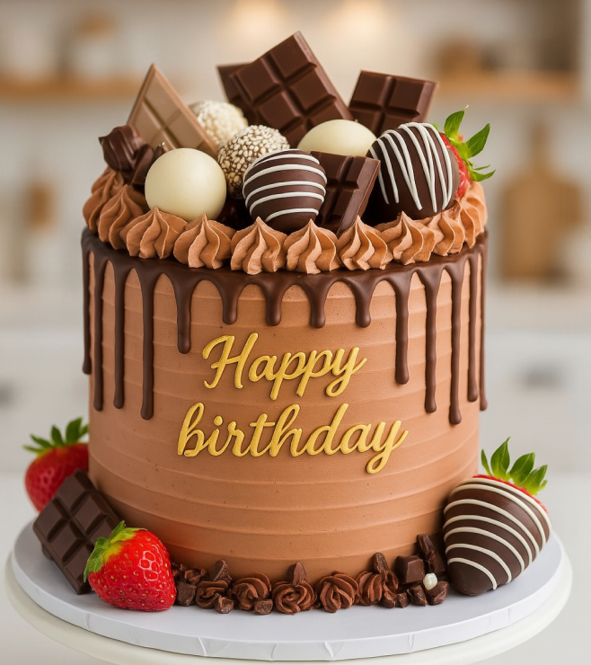 Decadent Birthday Stack Cake, Cakes