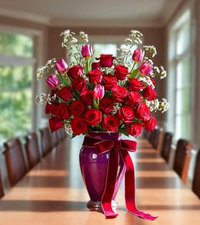 Sophisticated Valentine's Arrangement