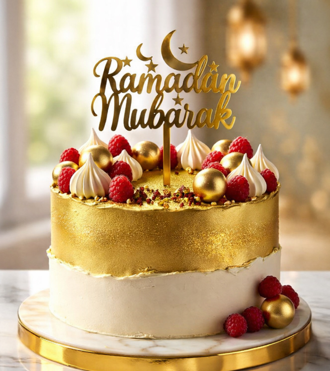 Emerald Cream Celebration Cake