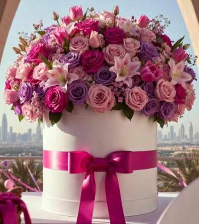 Blooming Confidence Hatbox