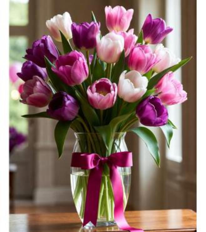 Iconic Tulips Arrangement