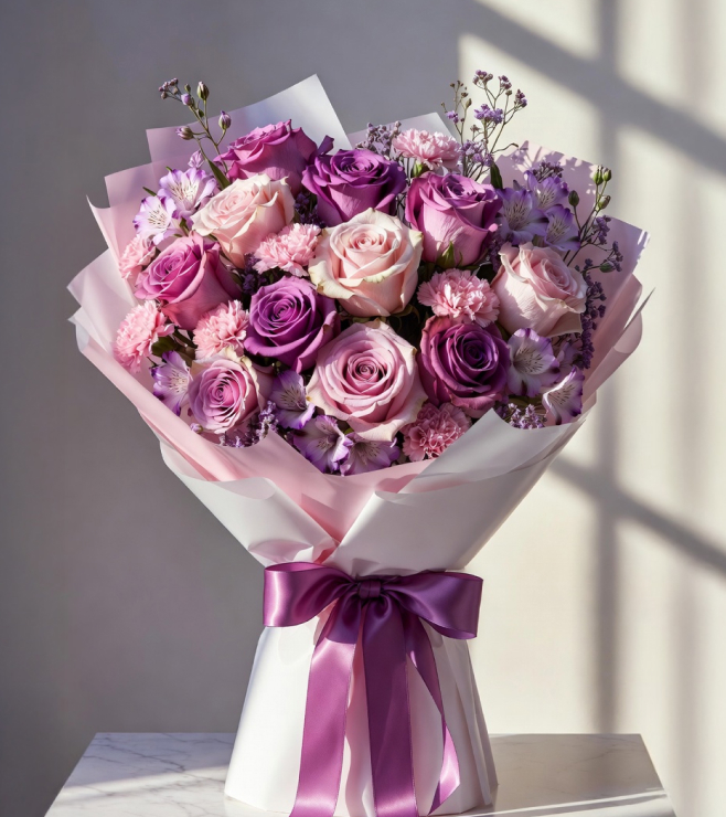 Purple Dreamscape Bouquet