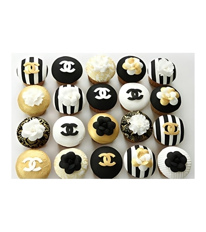 Divine Chanel Cupcakes