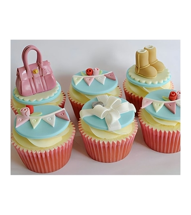 Bunting Cupcakes