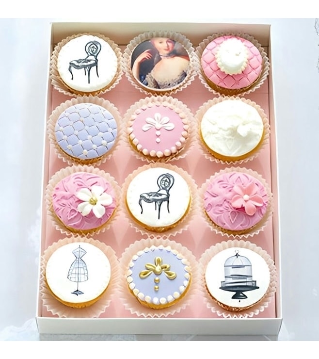 Vintage Beauty Cupcakes