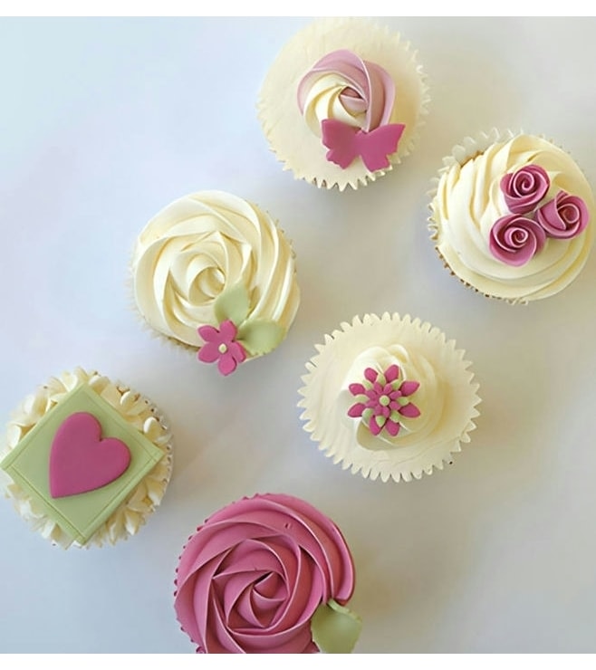 Touch of Flora Cupcakes