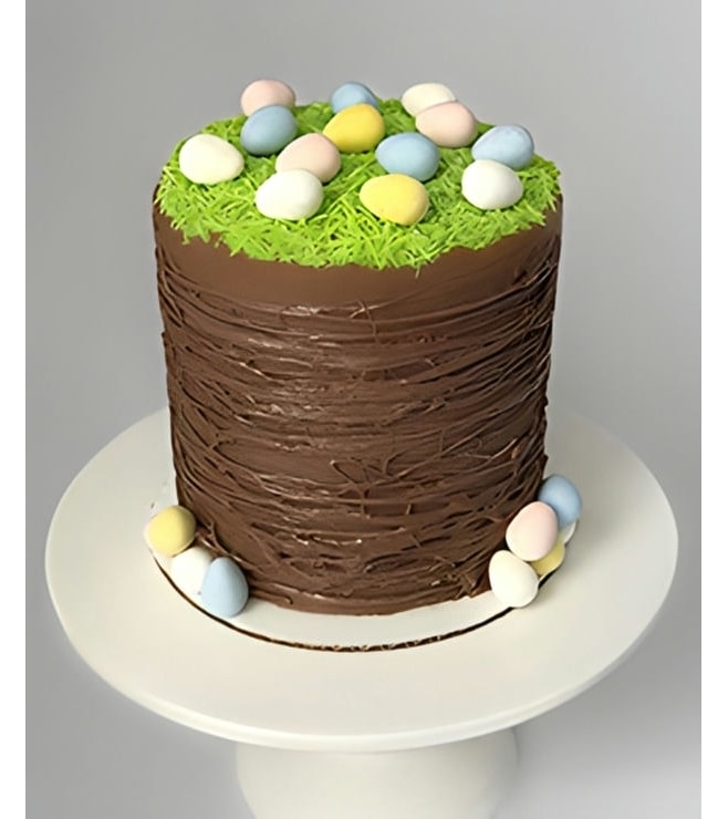 Nest of Easter Eggs Cake