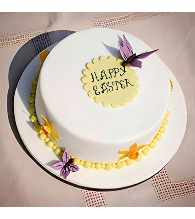 Spring Butterflies Cake