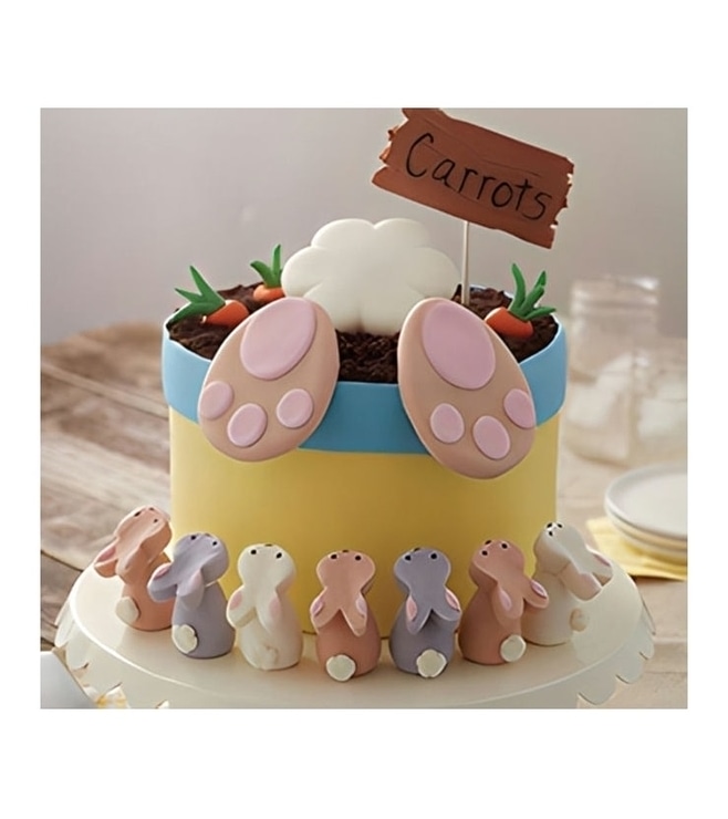 Carrot Hunt Easter Cake